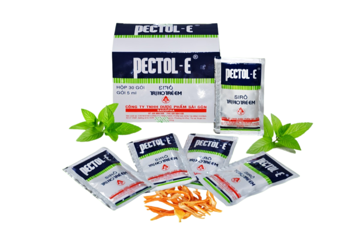 Pectol-E (sachets) - Saigon Pharmaceutical Company Ltd. (SAGOPHA)